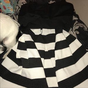 Black and white dress